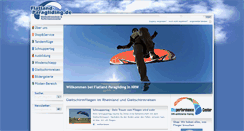 Desktop Screenshot of flatland-paragliding.de